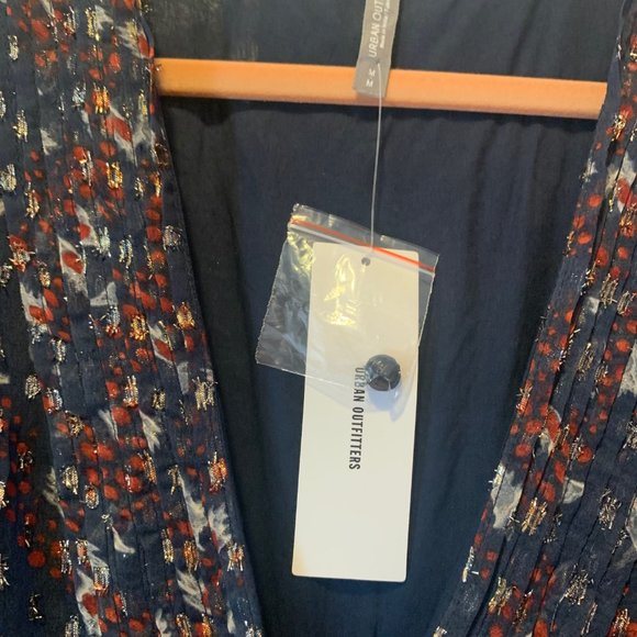 Urban Outfitters Blue Motif Mini Dress - Picture 4 of 9